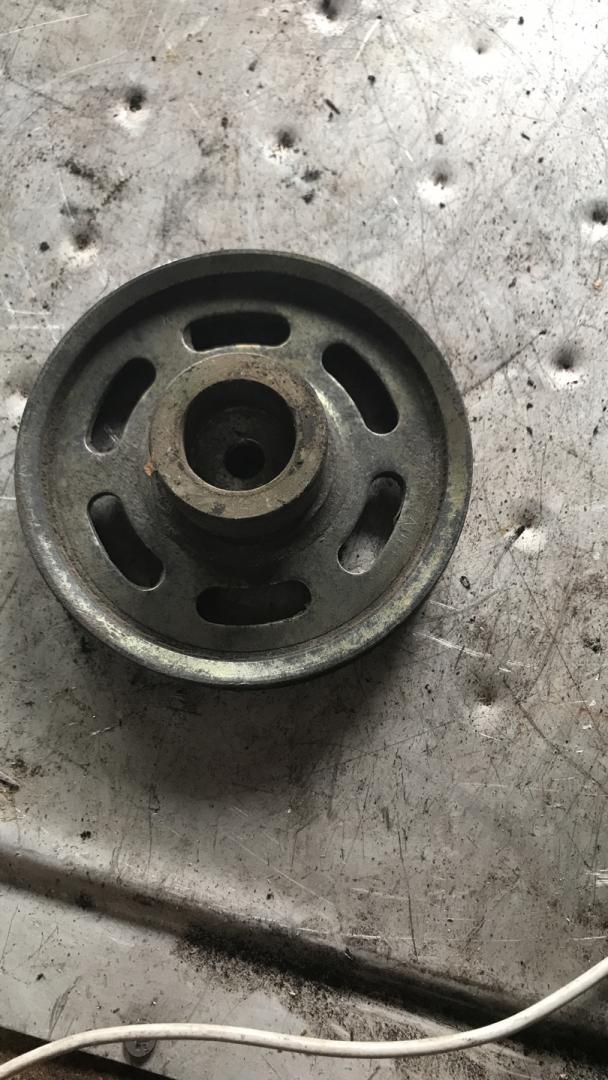 шкив насоса гидроусилителя Fiat Ducato 2 поколение (1993 - 2001), 1.9 л., дизель - фото №1