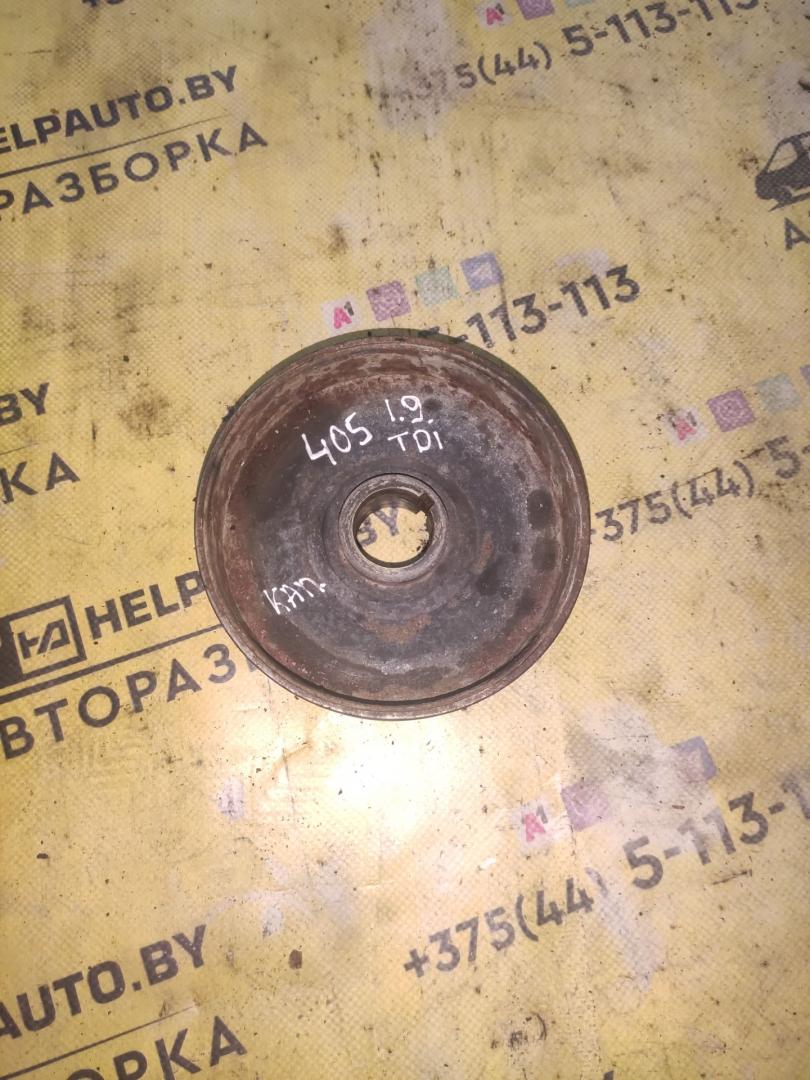 шкив коленвала Peugeot 405 1 поколение (1987 - 1996), 1.9 л., TDi, дизель - фото №1