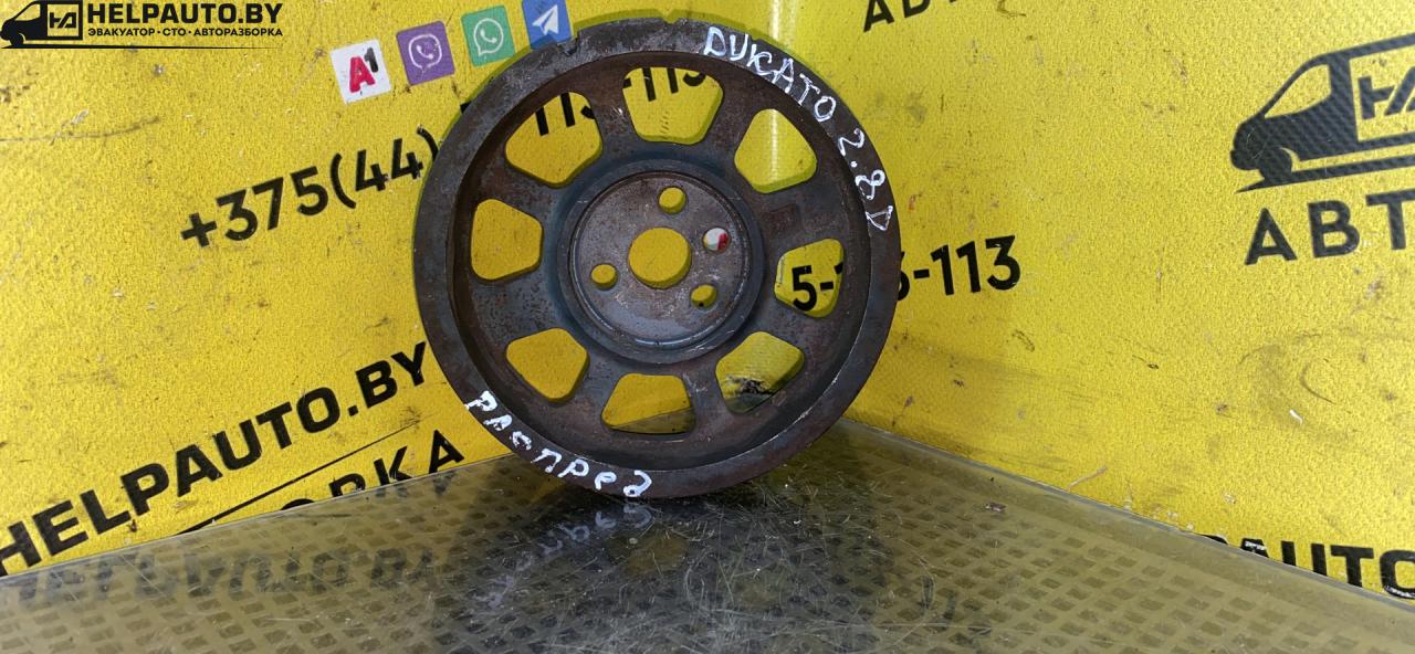 шкив распредвала Fiat Ducato 2 поколение 2000, 2.8 л., дизель, МКПП, микроавтобус, передний привод - фото №1