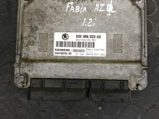блок управления двигателем Skoda Fabia 1 поколение [рестайлинг] 2006, 1.2 л., HPT, бензин, МКПП, универсал, передний привод, AZQ
