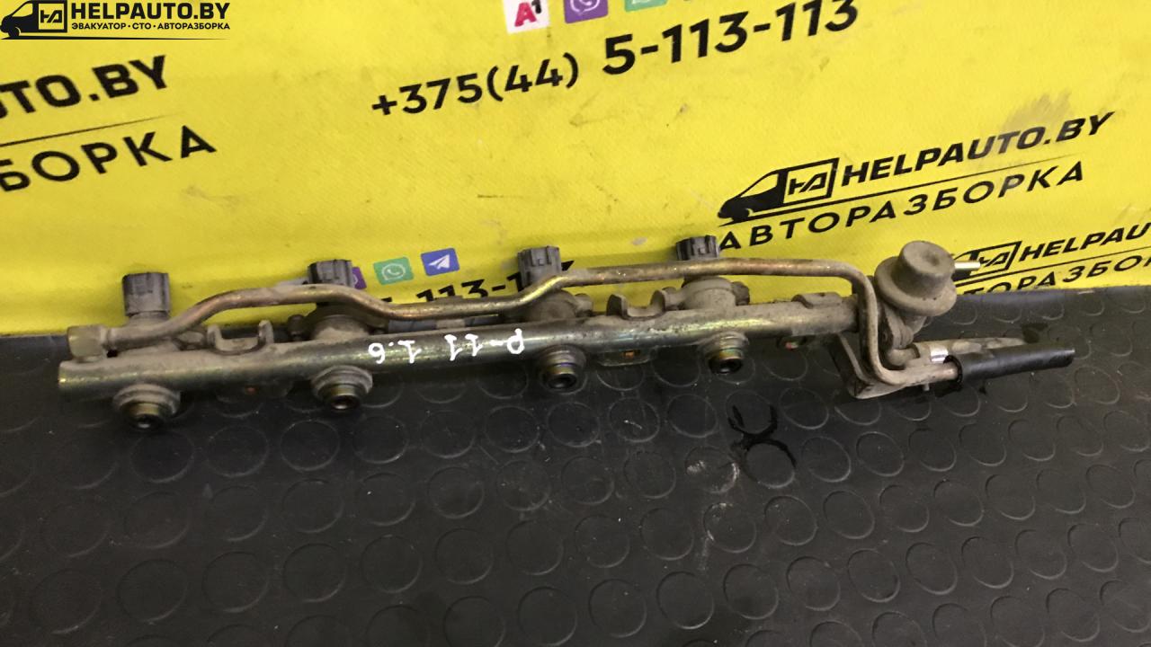 топливная рампа Nissan Primera P11 1998, 1.6 л., i, бензин, МКПП, хетчбэк 5 дв., передний привод - фото №1