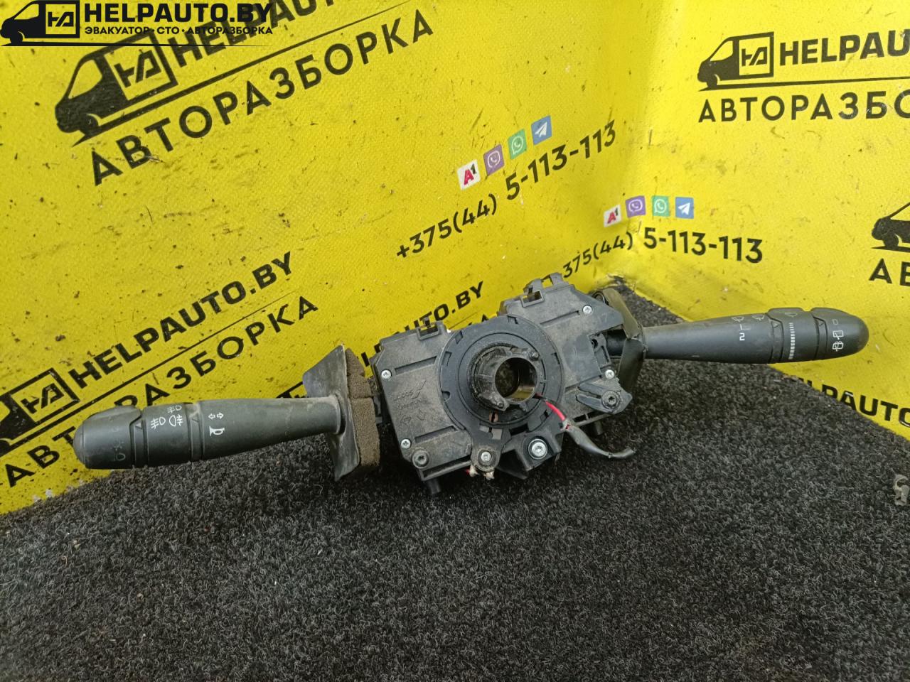 переключатель подрулевой (стрекоза) Renault Laguna 1 поколение 1996, 1.8 л., F3P 670, бензин, МКПП, хетчбэк 5 дв., передний привод, F3P - фото №1