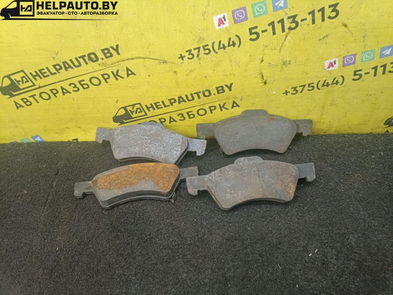 тормозные колодки Fiat Multipla 1 поколение 1999, 1.6 л., бензин, МКПП, голубой, минивэн - фото №1