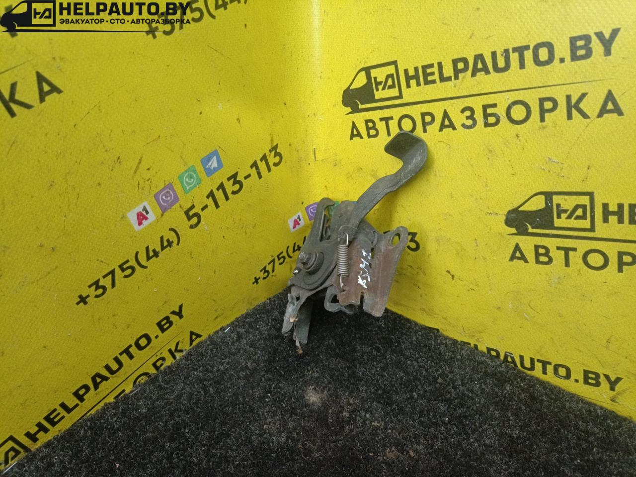 замок капота Kia Shuma 1 поколение 1999, 1.5 л., BFD, бензин, МКПП, зеленый, хетчбэк 5 дв., передний привод - фото №1