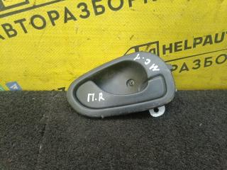 ручка внутренняя передняя правая Mitsubishi Carisma 1 поколение 1997, 1.9 л., F8QT, дизель, МКПП, зеленый, хетчбэк 5 дв.