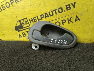 ручка внутренняя задняя левая Mitsubishi Carisma 1 поколение 1997, 1.9 л., F8QT, дизель, МКПП, зеленый, хетчбэк 5 дв.