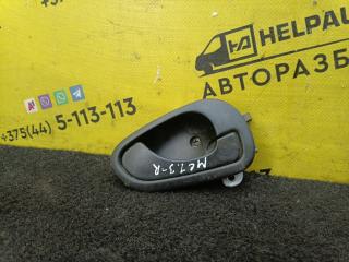 ручка внутренняя задняя правая Mitsubishi Carisma 1 поколение 1997, 1.9 л., F8QT, дизель, МКПП, зеленый, хетчбэк 5 дв.