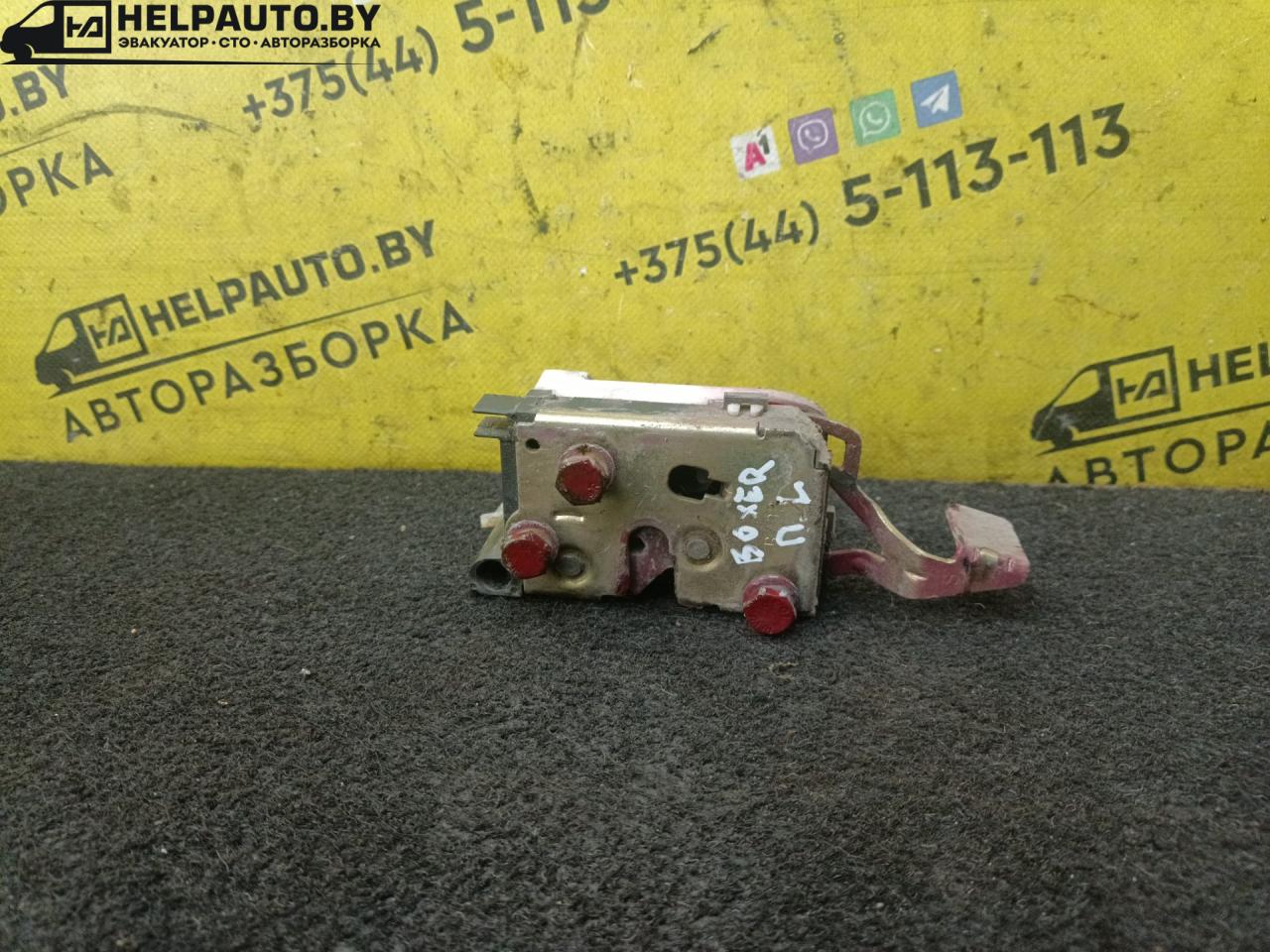 замок двери передней левой Peugeot Boxer 1 поколение 1999, 2.5 л., THY (DK5ATE), дизель, МКПП, белый, микроавтобус - фото №1