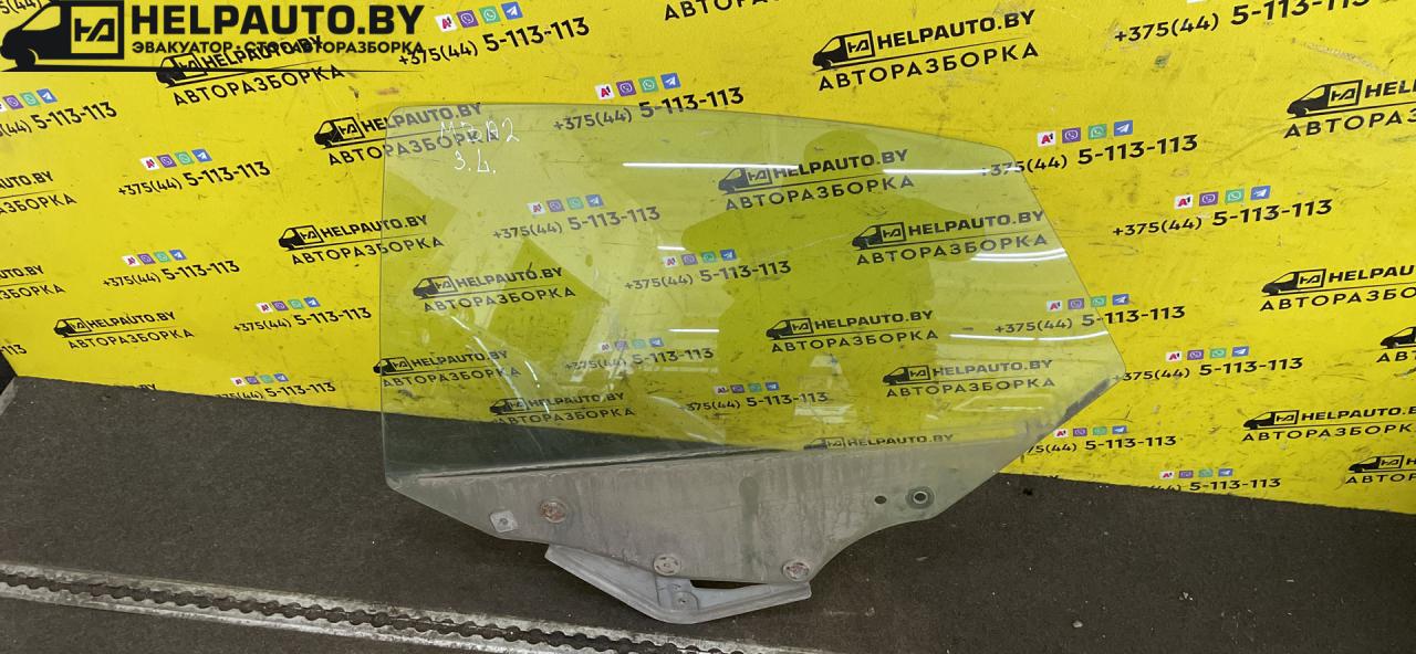 стекло двери задней левой Mazda 323 5 поколение 1997, 1.5 л., бензин, МКПП, зелый, хетчбэк 5 дв., передний привод - фото №1