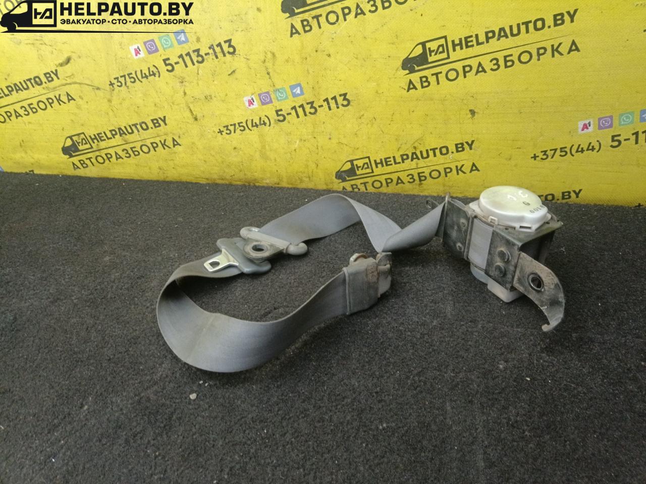 ремень безопасности Mitsubishi Space Wagon 2 поколение (Typ N30/N40) 1994, 2.0 л., 4D68 T, дизель, МКПП, серый, минивэн - фото №1