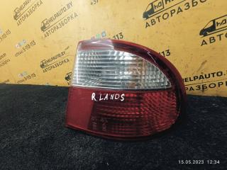 фонарь задний правый Daewoo Lanos T100 1997, 1.5 л., бензин, МКПП, белый, седан, передний привод