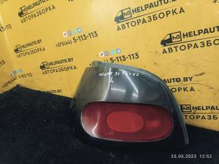 фонарь задний левый Renault Megane 1 поколение 1996, бензин, МКПП, черный, хетчбэк 5 дв.
