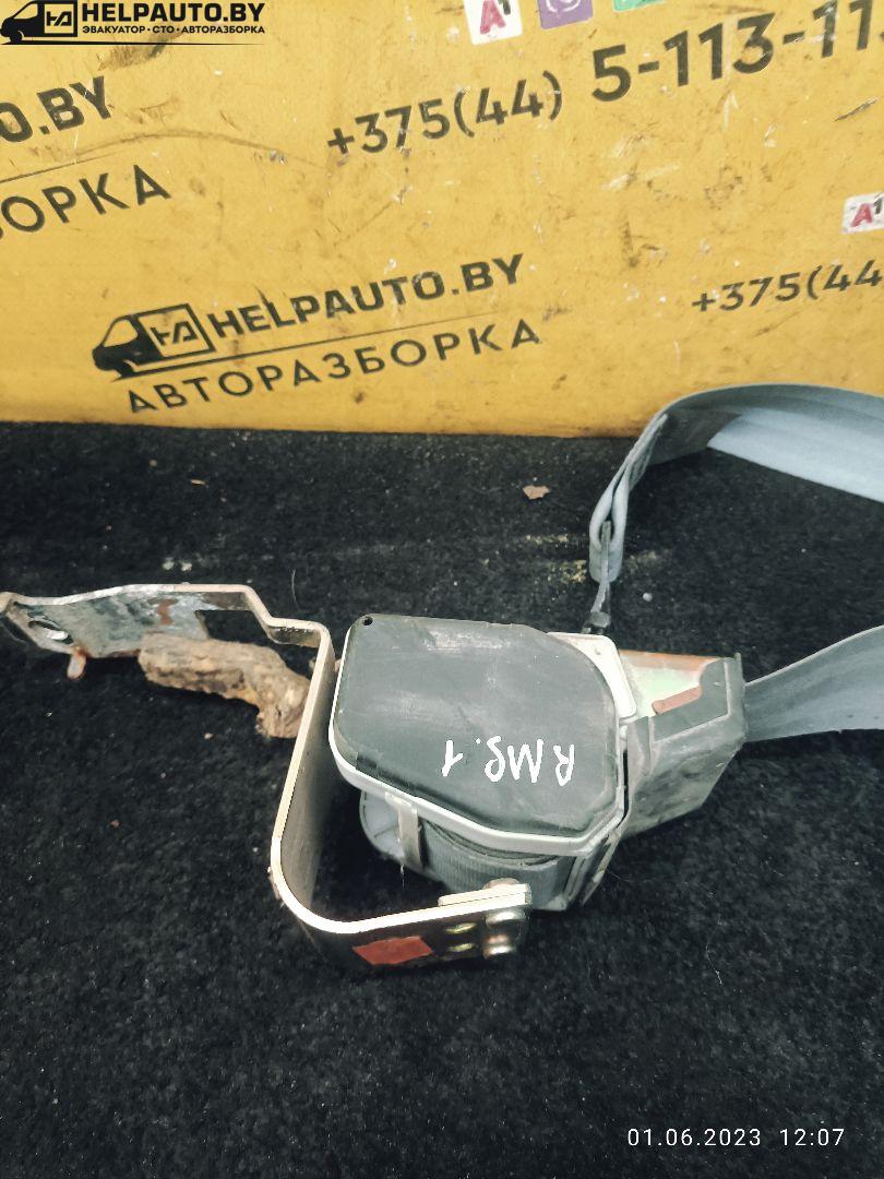 ремень безопасности Renault Megane 1 поколение 1998, 1.9 л., F8Q 620, дизель, МКПП, бордовый, седан, передний привод - фото №1