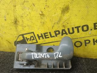 ручка внутренняя передняя левая Fiat Punto 1 поколение 1997, 1.2 л., бензин, МКПП, синий, хетчбэк 5 дв.