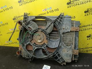 вентилятор радиатора Hyundai Atos 1 поколение 2000, 1.0 л., G4HC, бензин, МКПП, черный, хетчбэк 5 дв.