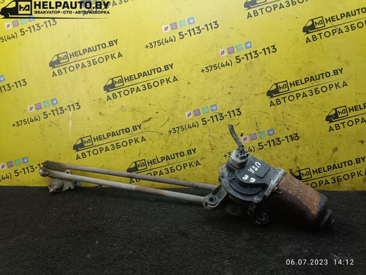 механизм стеклоочистителя (трапеция дворников) Honda Accord 5 поколение 1995, 2.0 л., F20B, бензин, АКПП, черный, седан - фото №1