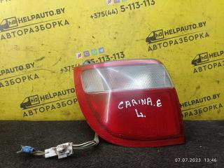 фонарь задний левый Toyota Carina E 1 поколение T190 1996, 1.6 л., 4A-FE, бензин, МКПП, красный, универсал