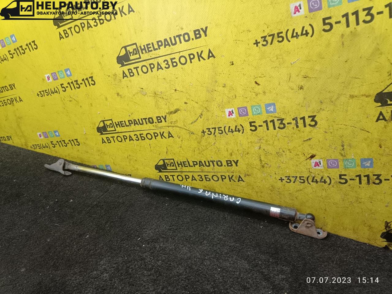 амортизатор крышки багажника (3-5 двери) Toyota Carina E 1 поколение T190 1996, 1.6 л., 4A-FE, бензин, МКПП, красный, универсал - фото №1