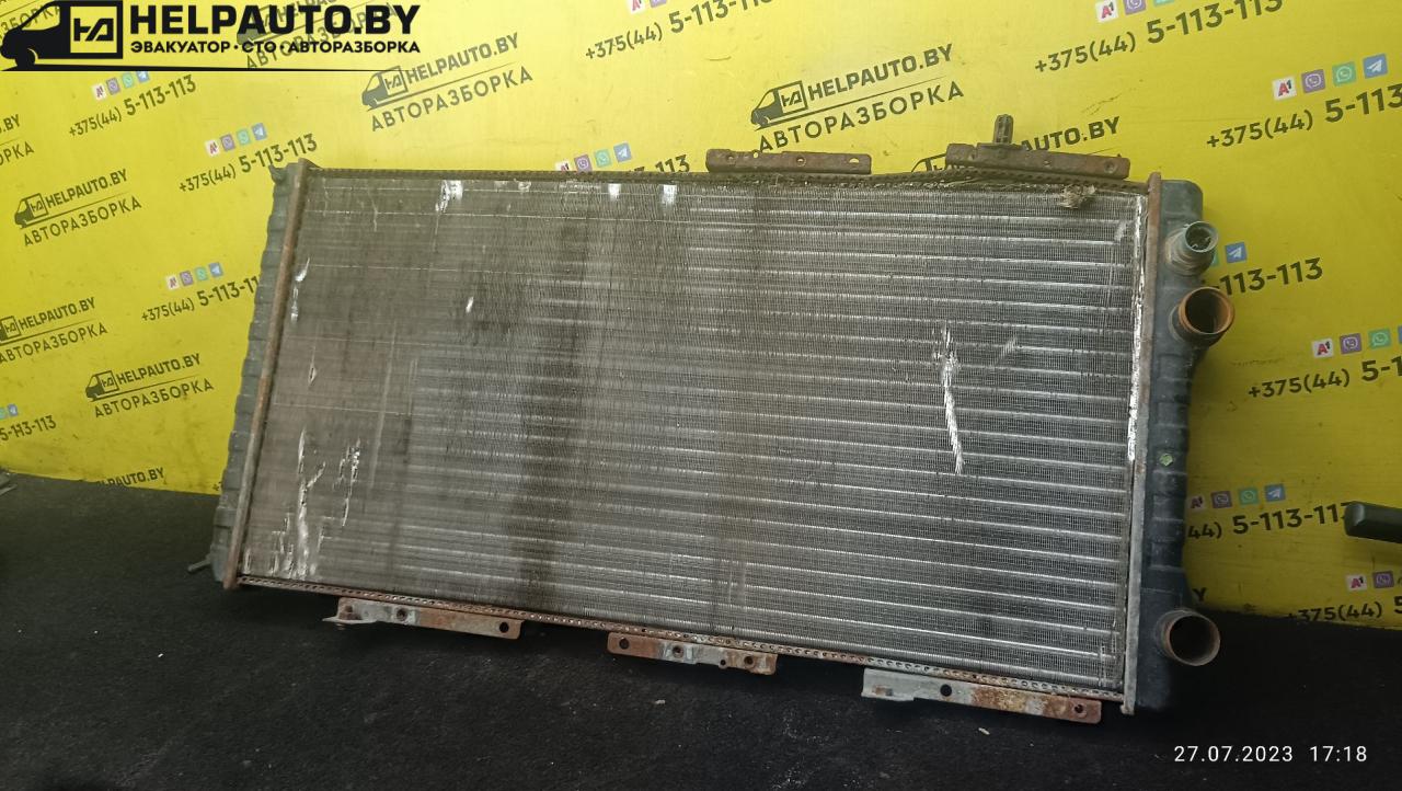 радиатор (основной) Fiat Ducato 2 поколение 1996, 2.5 л., дизель, зеленый, микроавтобус - фото №1