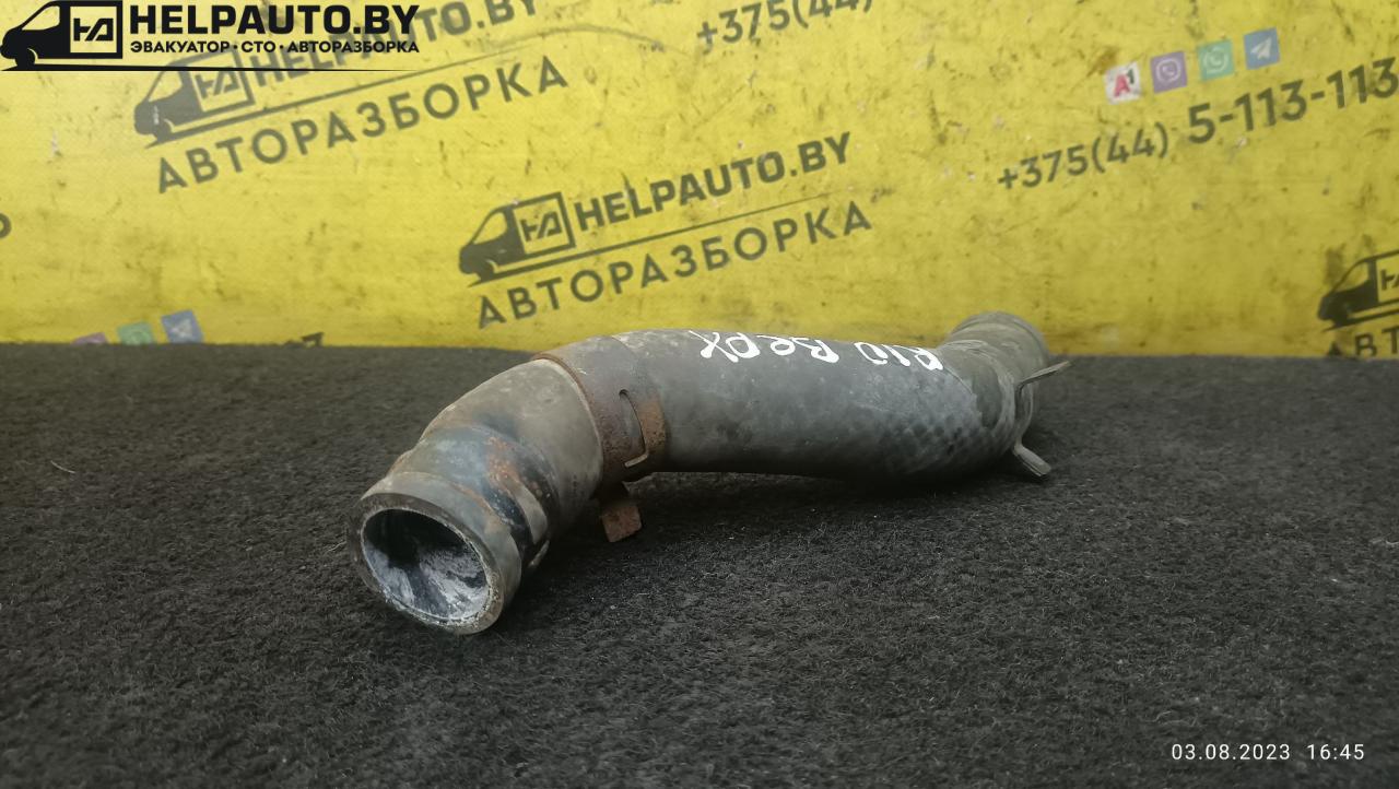 патрубок радиатора Kia Rio 1 поколение 2002, 1.5 л., A5D, бензин, 5МКПП, синий, универсал - фото №1