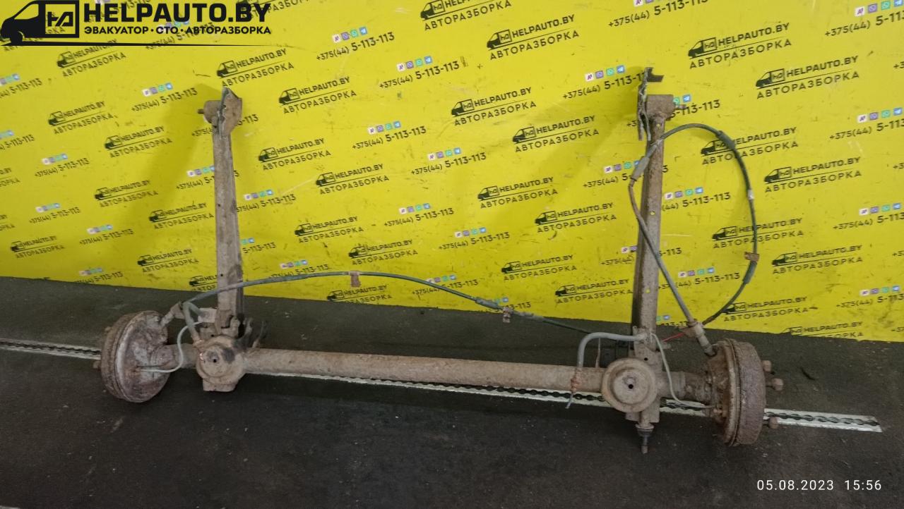 балка подвески задняя Daewoo Matiz M100 2000, 0.8 л., F8CV, бензин, красный, хетчбэк 5 дв. - фото №1