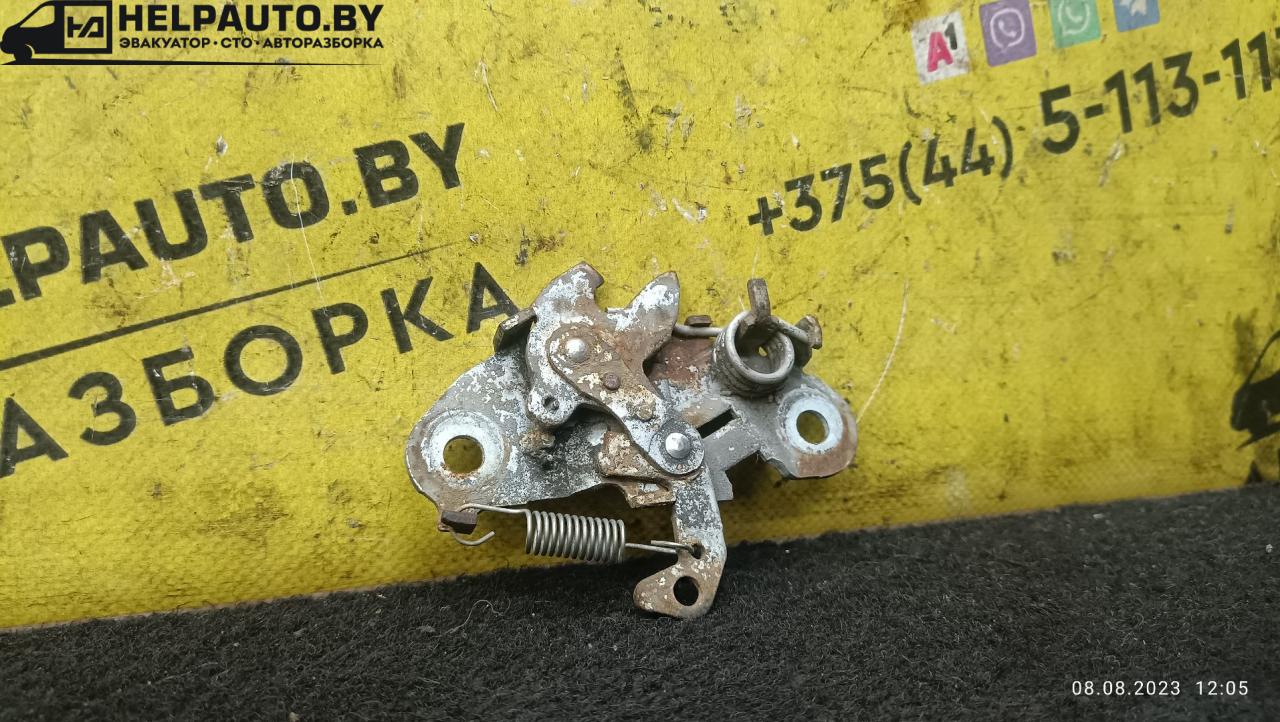 замок капота Peugeot 406 1 поколение 1997, 1.8 л., бензин, МКПП, бордовый, седан - фото №1