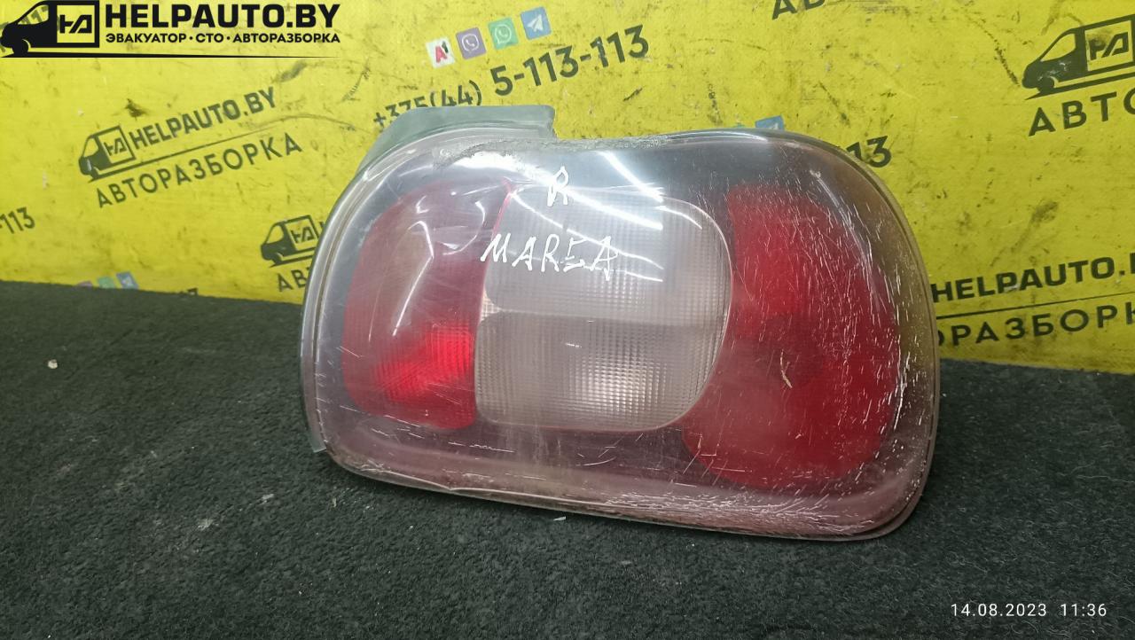 фонарь задний правый Fiat Marea 1 поколение 1996, 1.8 л., бензин, МКПП, зеленый, седан - фото №1