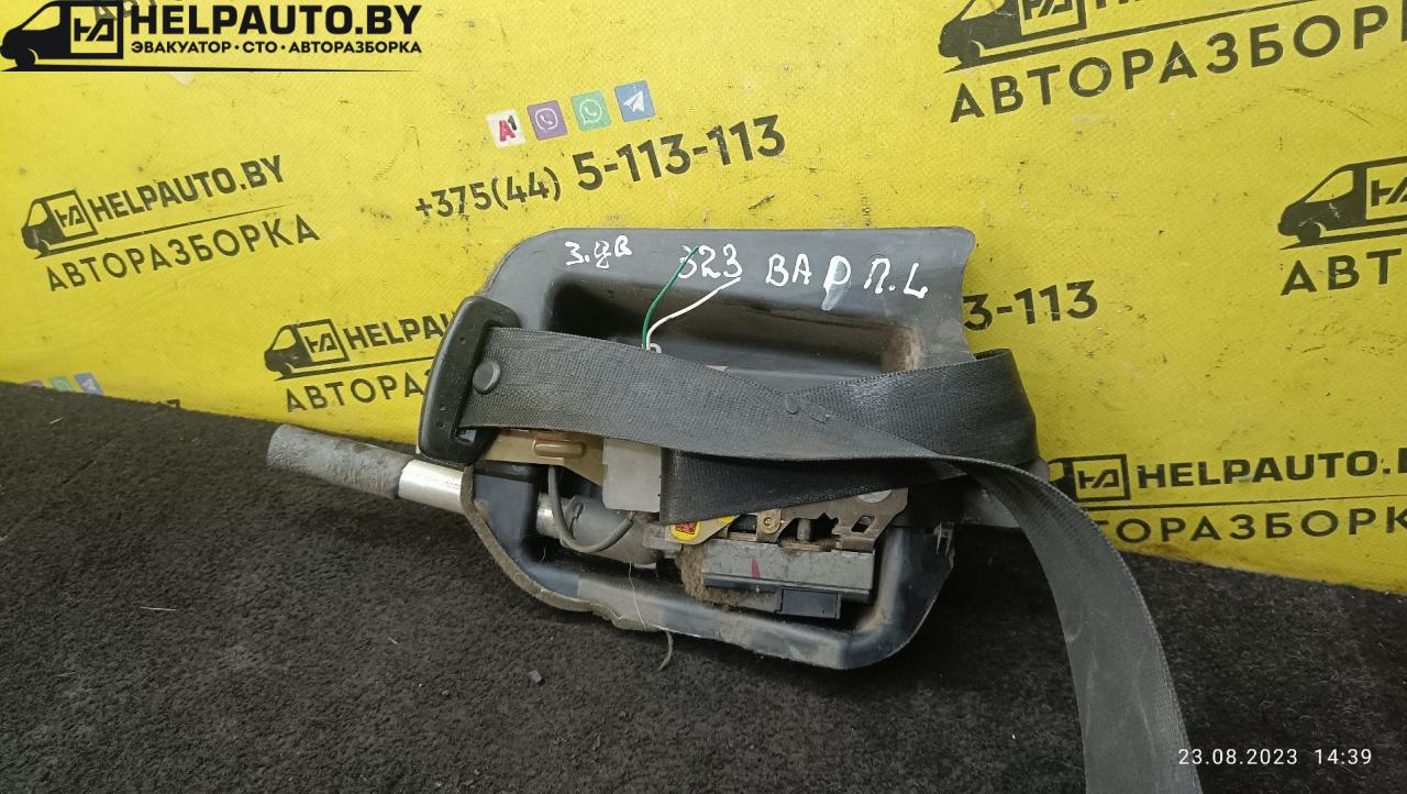 ремень безопасности Mazda 323 6 поколение 1998, 2.0 л., дизель, МКПП, синий, хетчбэк 3 дв. - фото №1