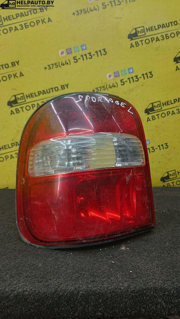 фонарь задний левый Kia Sportage 1 поколение 2001, 2.0 л., FE (16V), бензин, 5МКПП, зеленый, внедорожник 5 дв. - фото №1