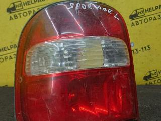 фонарь задний левый Kia Sportage 1 поколение 2001, 2.0 л., FE (16V), бензин, 5МКПП, зеленый, внедорожник 5 дв.