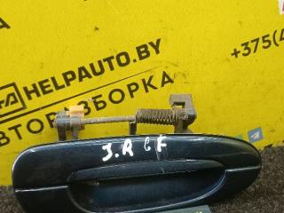 ручка наружная задняя правая Mazda 626 GF [рестайлинг] 1999, 1.8 л., бензин, МКПП, зеленый, универсал
