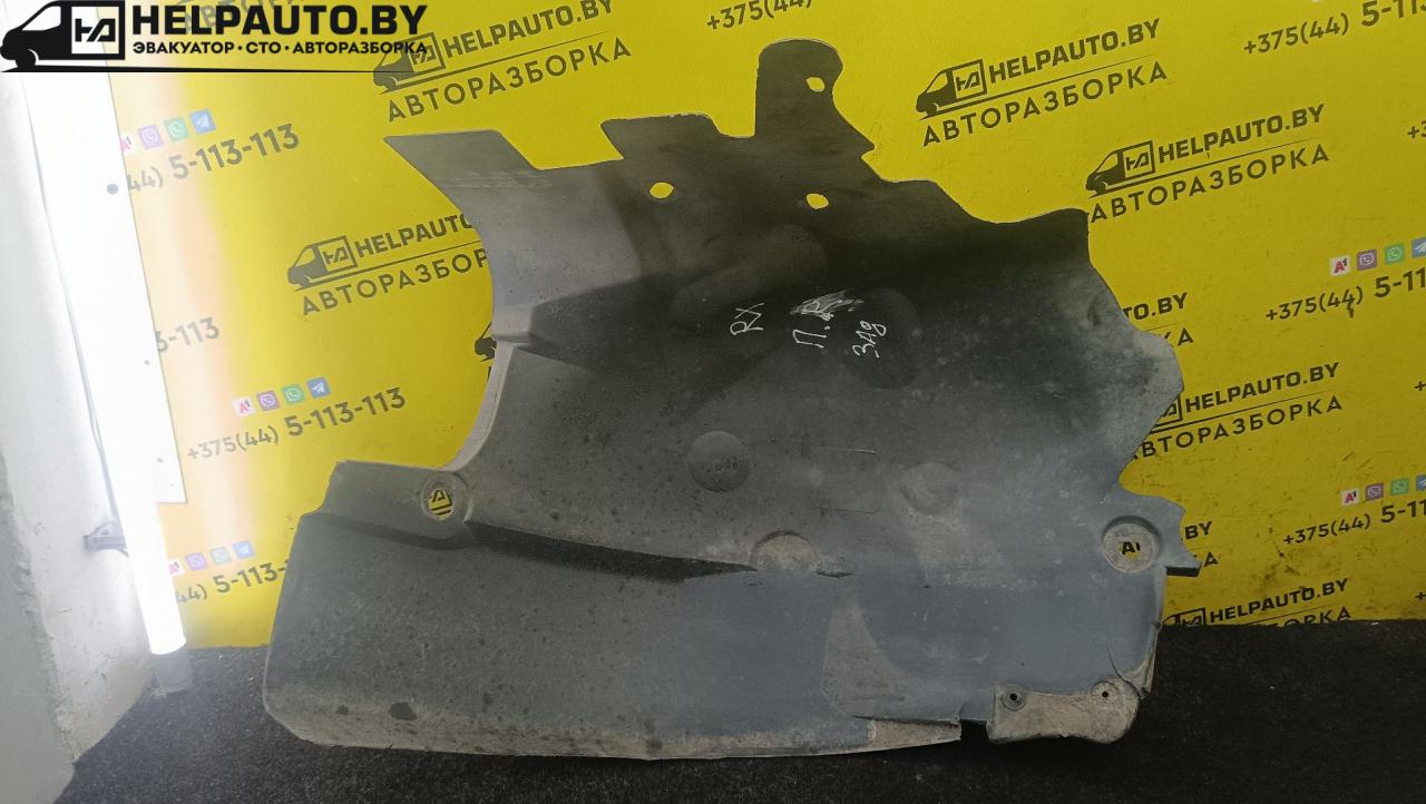 защита арок передняя правая (подкрылок) Renault Scenic RX4 1 поколение 2003, 2.0 л., F4R 744, бензин, МКПП, синий, внедорожник 5 дв. - фото №1