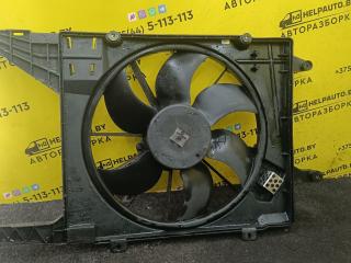 вентилятор радиатора Renault Scenic RX4 1 поколение 2003, 2.0 л., F4R 744, бензин, МКПП, синий, внедорожник 5 дв.