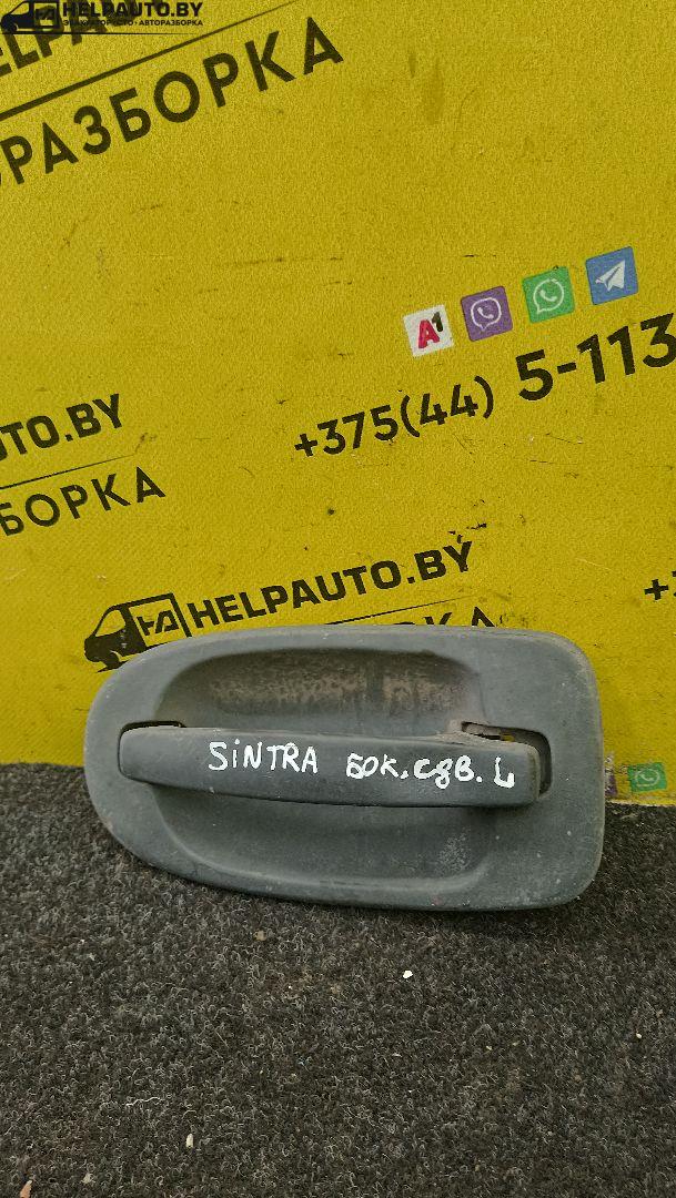 ручка наружная двери сдвижной Opel Sintra 1 поколение 1999, 2.2 л., X 22 XE, бензин, 5МКПП, зеленый, минивэн - фото №1