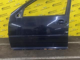 дверь передняя левая Volkswagen Bora 1 поколение 2000, 1.8 л., бензин, 5МКПП, синий