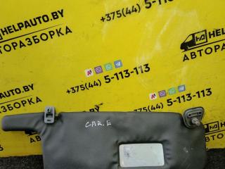 козырек солнцезащитный Toyota Carina E 1 поколение T190 1995, 2.0 л., 2C, дизель, МКПП, бордовый, хетчбэк 5 дв., передний привод