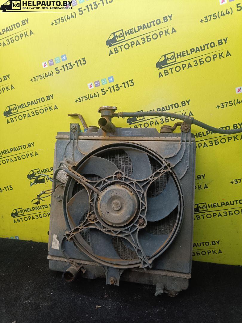 вентилятор радиатора Hafei Minyi 2009, 1.1 л., бензин, 5МКПП, серый, минивэн, задний привод - фото №1