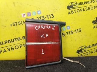 фонарь крышки багажника левый Toyota Carina T170 1992, 1.6 л., 4A-FE, бензин, МКПП, красный, седан, передний привод