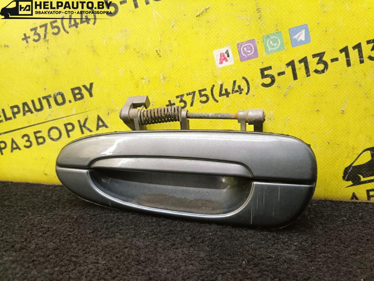 ручка наружная задняя левая Mazda Xedos 6 1 поколение 1995, 2.0 л., бензин, МКПП, серый, седан, передний привод - фото №1