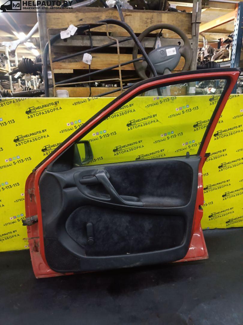 обшивка двери передняя правая Opel Astra F 1994, 1.7 л., X 17 D (4EE1), дизель, МКПП, красный, хетчбэк 5 дв., передний привод, LIKVIDACIYA, SKLADA - фото №1