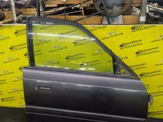 стекло двери передней правой Mazda 626 3 поколение 1990, 1.8 л., бензин, МКПП, серый, седан, передний привод