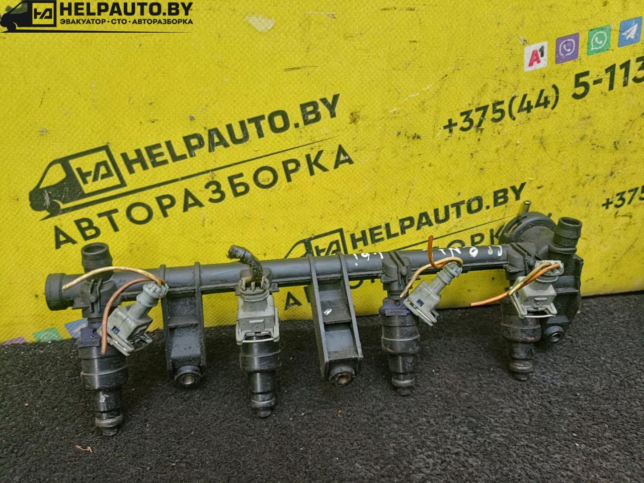 топливная рампа Renault Scenic 1 поколение 1998, 1.6 л., бензин, МКПП, минивэн, передний привод - фото №1