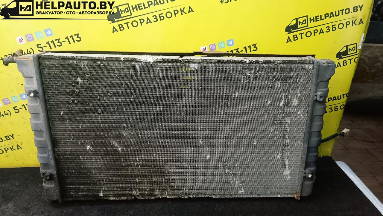 радиатор (основной) Volkswagen Golf 2 поколение 1990, 1.6 л., дизель, МКПП, красный, хетчбэк 5 дв., передний привод - фото №1