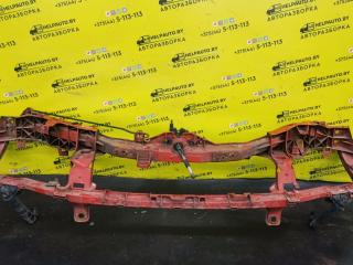 передняя панель крепления облицовки (телевизор) Ford Focus 2 поколение 2006, 1.6 л., HWDA, бензин, МКПП, красный, хетчбэк 5 дв., передний привод