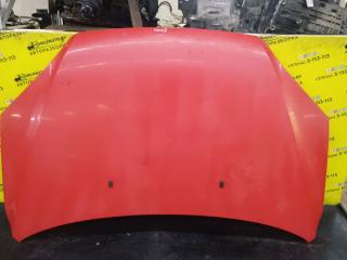 капот Ford Focus 2 поколение 2006, 1.6 л., HWDA, бензин, МКПП, красный, хетчбэк 5 дв., передний привод
