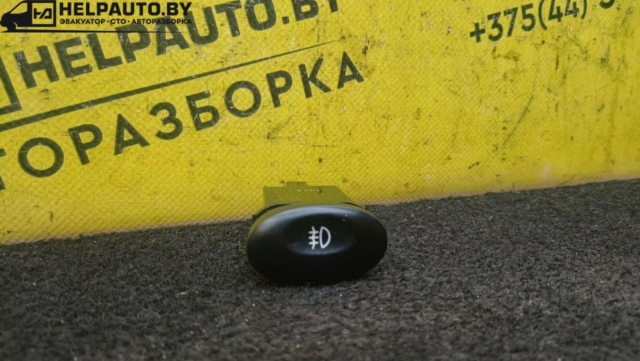 кнопка противотуманных фар Renault Scenic 1 поколение 1998, 1.9 л., дизель, 5МКПП, голубой, минивэн, передний привод - фото №1