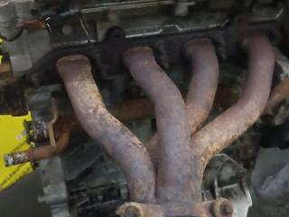 коллектор выпускной Renault Safrane 1 поколение [рестайлинг] 1997, 2.0 л., бензин, АКПП, синий, хетчбэк 5 дв., передний привод