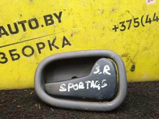 ручка внутренняя задняя правая Kia Sportage 1 поколение 1999, 2.0 л., FE (16V), бензин, МКПП, синий, внедорожник 5 дв., полный подключаемый привод