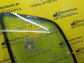 стекло кузовное боковое левое Kia Sportage 1 поколение 1999, 2.0 л., FE (16V), бензин, МКПП, синий, внедорожник 5 дв., полный подключаемый привод