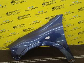 крыло переднее левое Opel Astra G 2002, 1.6 л., X 16 XEL, бензин, 5МКПП, синий, универсал, передний привод